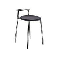 Smedbo FK411 22 1/2 in. Shower Seat in Polished Stainless Steel/Black Outline Collection Collection